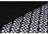 Lace sequins Black
