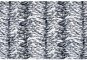 Velboa Weißer Tigermotiv