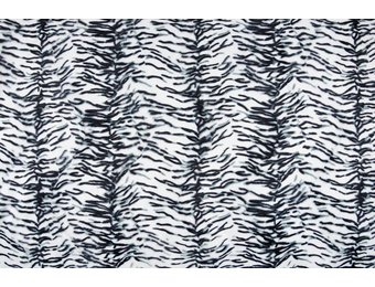 Velboa Weißer Tigermotiv