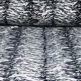 Velboa Weißer Tigermotiv