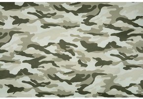 Armee Polyester Baumwolle Beige Grün