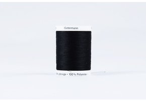 Gütermann Yarn Polyester Black 1000 meter