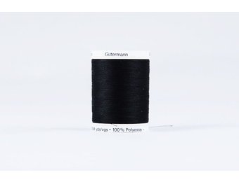 Gütermann Garen Polyester Zwart 1000 meter