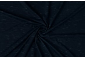 Viscose Melange Slub Politie blauw