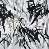 Linenlook Printed Bamboo Taupe