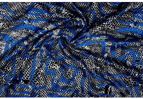 Stretch Satin Bedruckt Multicolor 43