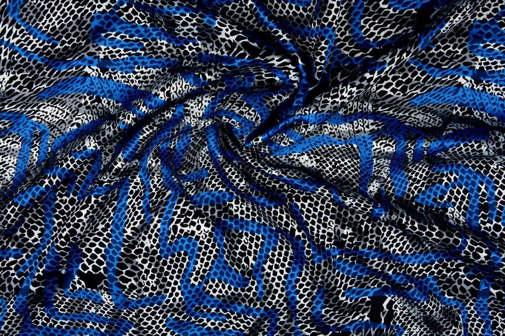 Stretch Satin Bedruckt Multicolor 43