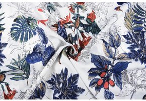 Linenlook Viscose Printed Tropical