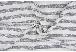 Bouclé chenille Zwart