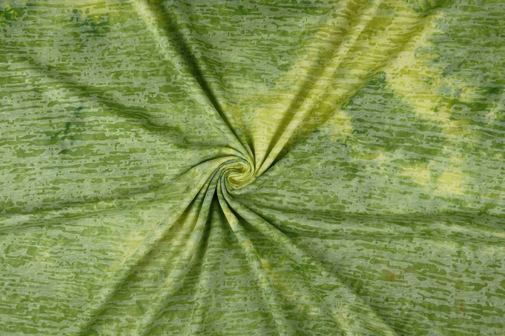 Jersey Tie-Dye Waldo Puder Limettengrün