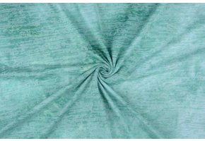 Jersey Tie and Dye Waldo Mint Groen