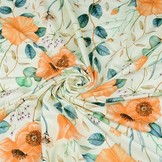Viscose Jersey Boterbloem Peach