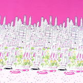 Double edge Cotton City Paris Pink