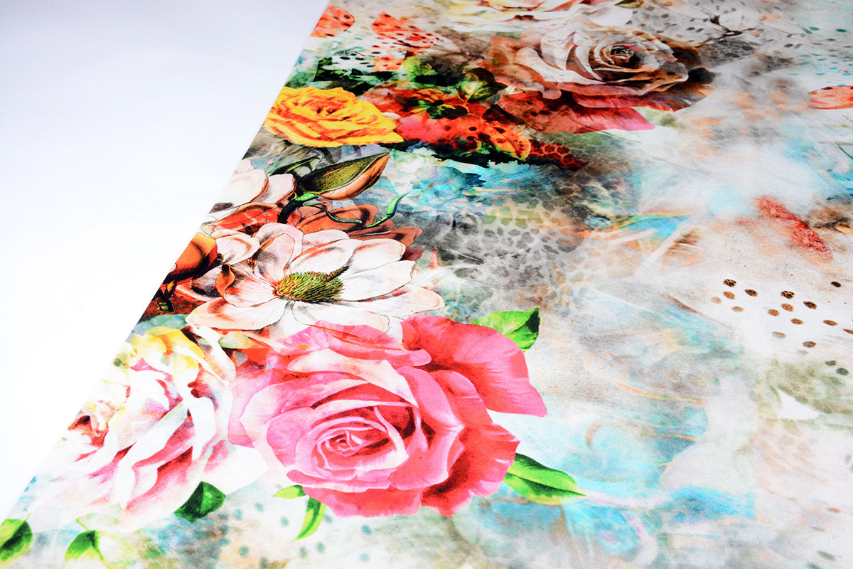 Viscose Jersey Digitaal Panter Roos Fuchsia