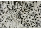Stripe Fur Foil Beige