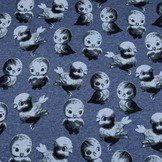 Jogging bedrukt doubleface Vogeltje Jeans