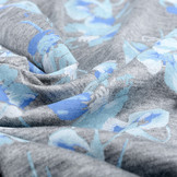 Viscose Jersey violets Grey Melange