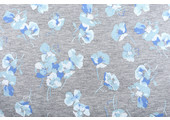 Viscose Jersey violets Grey Melange
