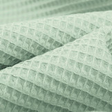 Wafel Katoen Oud Mint