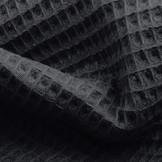 Wafel Katoen Donker Grijs