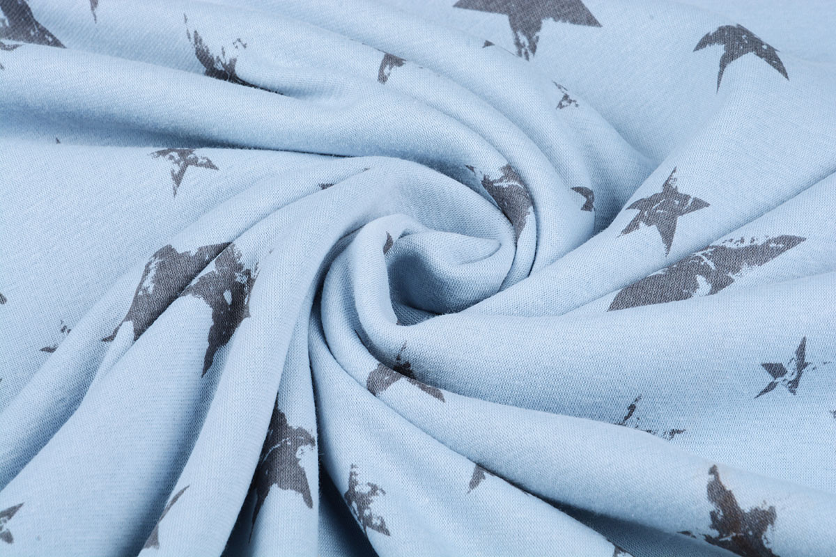 Jogging Alpenfleece Small star Big star Blue Grey