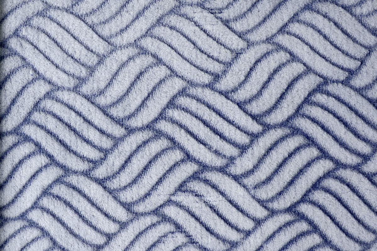 Coral Fleece Braided Navy