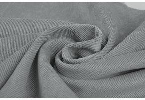 Rib Fabric 16 W Corduroy Grey