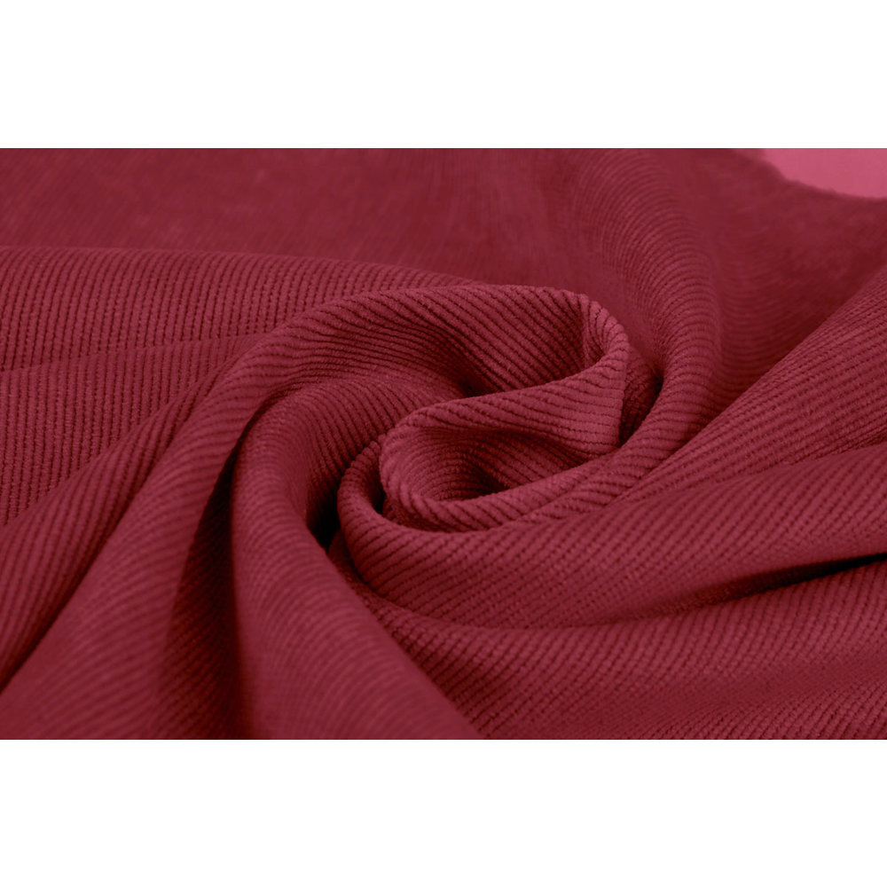 Rib Fabric 16 W Corduroy Red YES Fabrics