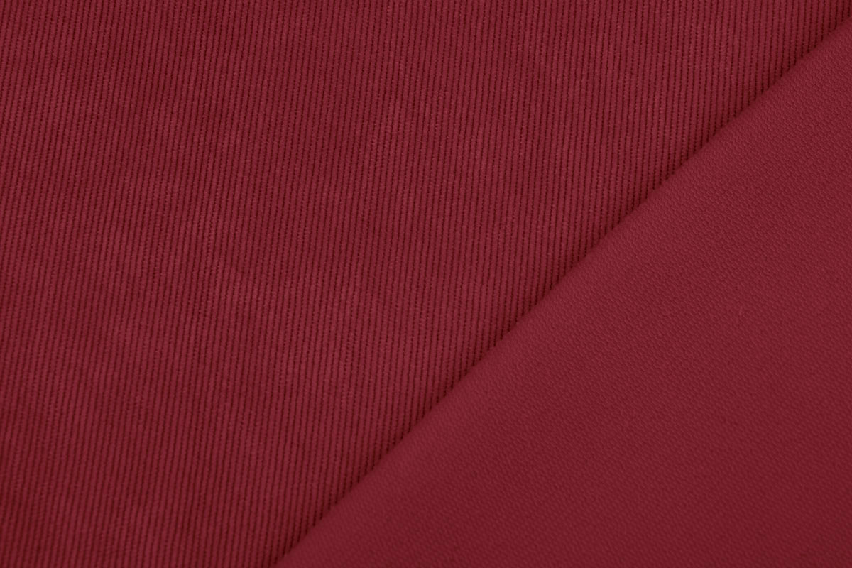 Rib Stof Corduroy Rood YES Fabrics