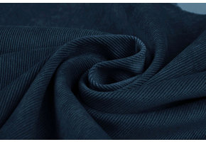 Rib Fabric 16 W Corduroy Dark Petrol