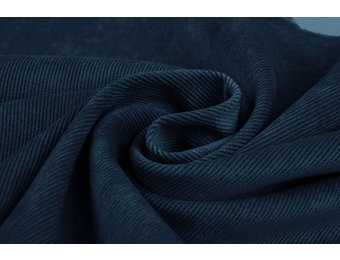 Cordstoff 16 W Dunkelpetrol