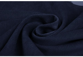 Cordstoff 16 W Marineblau