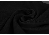 Rib Fabric 16 W Corduroy Black