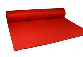 Roter Teppich Stoff Dick - 1 Meter breit