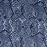 Jacquard Knitted Picassa Blue