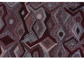 Jacquard Knitted Picassa Bordeaux