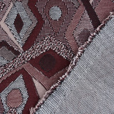 Jacquard Gebreid Picassa Bordeaux