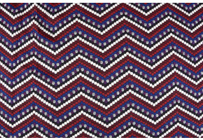 Jacquard Gebreid Dots Bordeaux