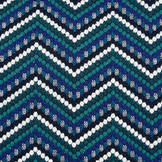 Jacquard Gebreid Dots Zeegroen