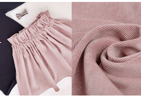 Rib Stof 16 W Corduroy Poeder Roze