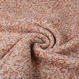 Gestrickter Wollstoff Lanoso Dunkel Brique