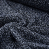 Knitted Woolen fabric Net Black