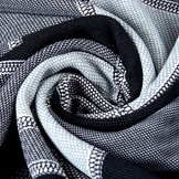 Scuba Pique Costura Donker Jeans