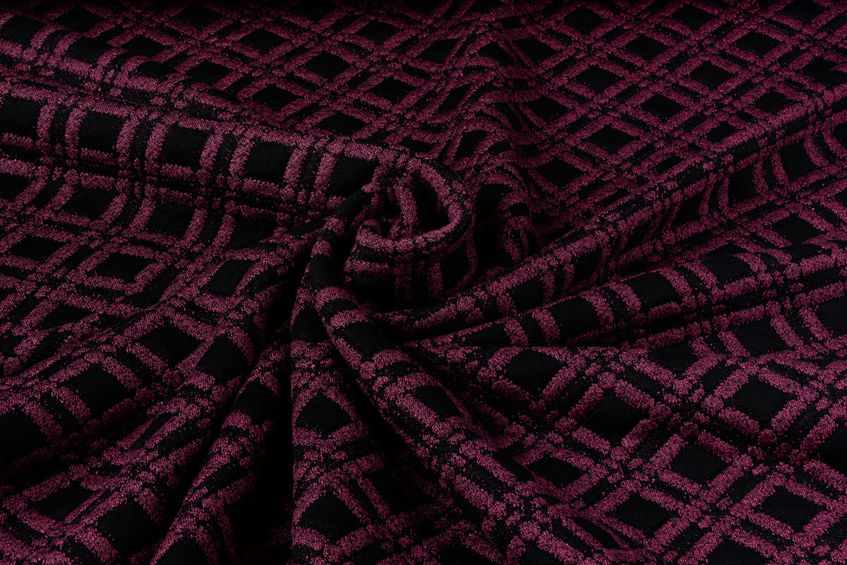 Jacquard Gebreid Diade Oud Roze