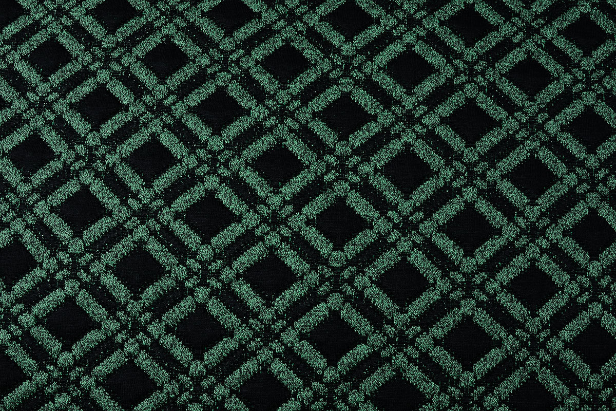 Jacquard Gestrickt Diade Grün