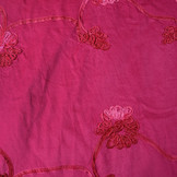 Katoen Corduroy Rib Bloem Lint Cyclaam