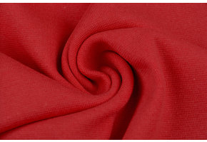 Bündchenstoff Rot