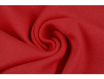 Bündchenstoff Rot