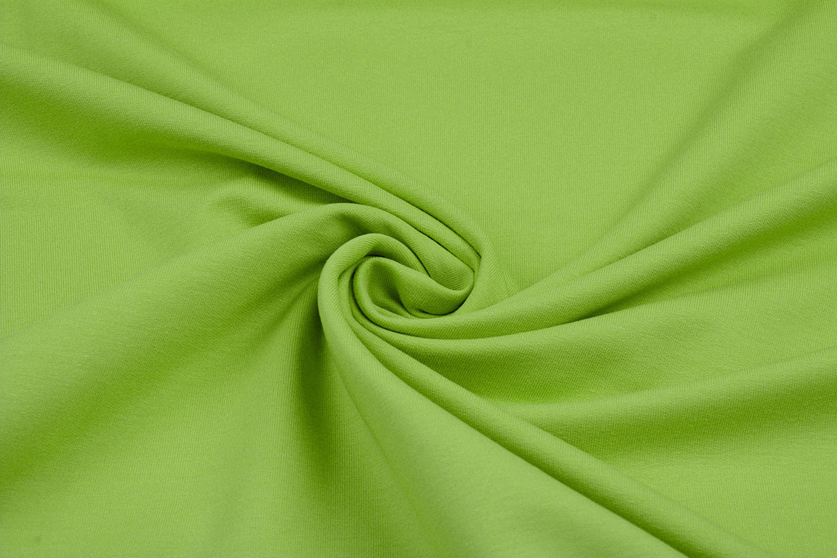 French Terry Lime Groen