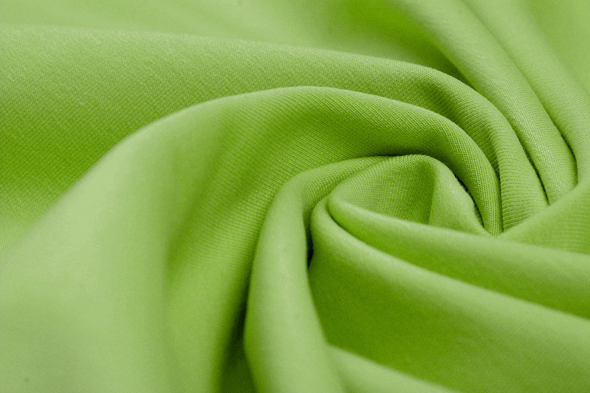 French Terry Lime Groen